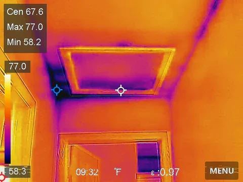 Analisi termografica ricerca perdite a Roma