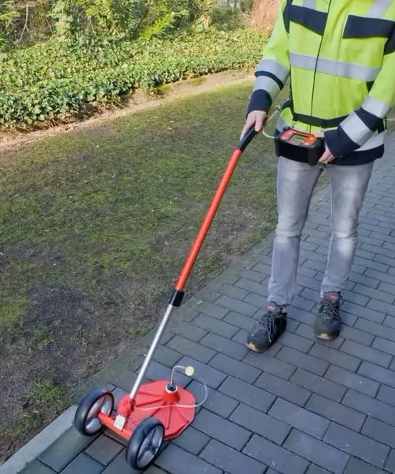 Ricerca perdita occulta a Roma con gas tracciante